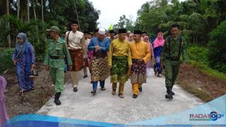 Wakil Bupati Bengkalis Resmikan Pembukaan MTQ Tingkat Desa Pambang Baru Kecamatan Bantan